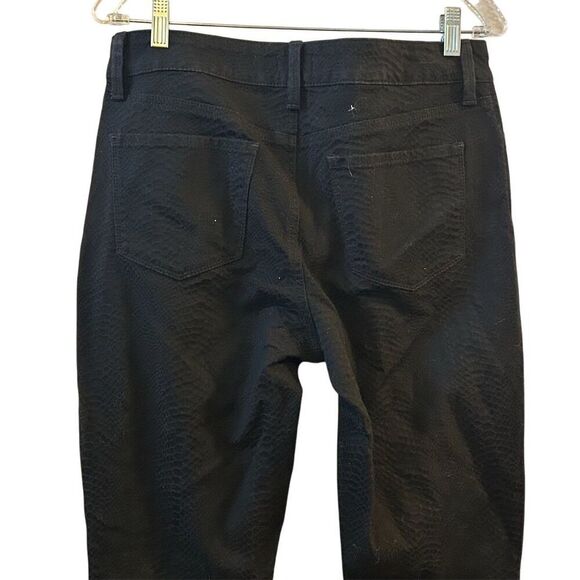 NYDJ Women's Size 8 Black Textured Jegging Pants with Lift Tuck Technology - Picture 6 of 16